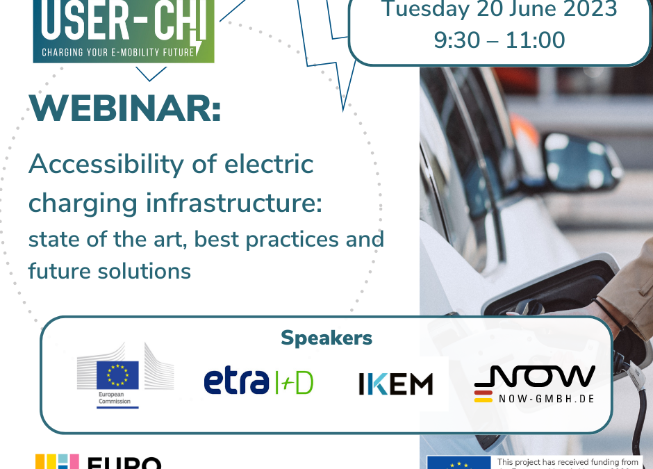 USER-CHI webinar – Accessibility of charging infrastructure